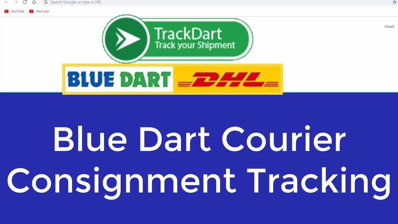 Bluedart Tracking Courier Online Bluedart Track & Trace